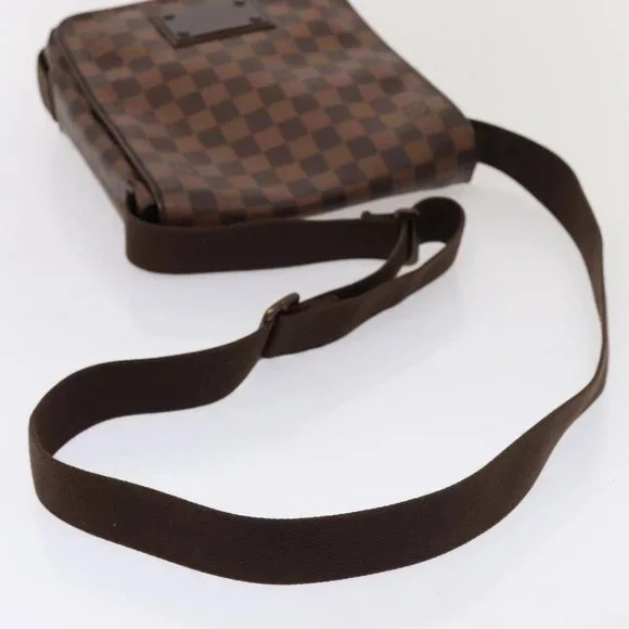 LOUIS VUITTON Damier Ebene Brooklyn PM Shoulder Bag N51210 LV Auth ar12116 - Picture 8 of 16